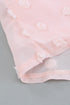 Ruffled Sleeve Swiss Dot T-Shirts